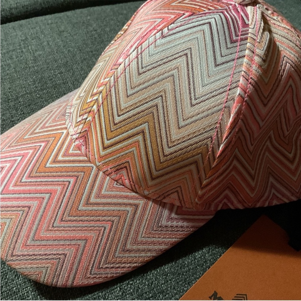 Missoni Multicolor Chevron Cap - Picture 5 of 12